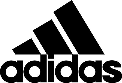 adidas black logo|adidas black and white logo.